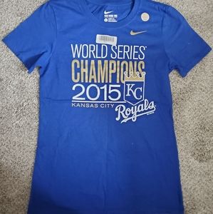 KC world Series champions 2015 royals nike size s